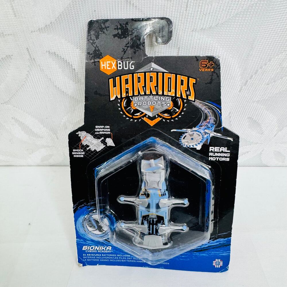5‎ for $25| HEXBUG Cyborg Academy Warriors battling robots BIONIKA S1-2C